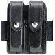 Safariland 77 Double Handgun Magazine Pouch - Basketweave Brown, Ambidextrous 77-118-03