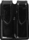 Safariland 77 Double Handgun Magazine Pouch - Gloss Black, Ambidextrous 77-53-9HS