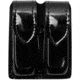 Safariland 77 Double Handgun Magazine Pouch - Hi Gloss Black, Ambidextrous 77-83-9