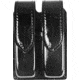 Safariland 77 Double Handgun Magazine Pouch - Hi Gloss Black, Ambidextrous 77-94-9HS
