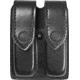 Safariland 77 Double Handgun Magazine Pouch - Plain Black, Ambidextrous 77-76-2PBL