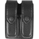 Safariland 77 Double Handgun Magazine Pouch - Plain Black, Ambidextrous 77-76-2PBL