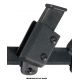Safariland 771 Open Front Magazine Pouch, Beretta, Browning Hi-Power, Glock, Ruger, SIG Sauer, Smith &amp; Wesson, Springfield Armory, Taurus, Left, ELS 35, Tactical Black, 771-76-122-MS34