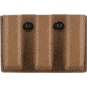 Safariland 775 Slim Open-Top Triple Mag Pouch, Double Stacked 9mm Mags Gl17, 22, STX Tactical Coyote Brown, Ambi Shroud Mount 775-83-763