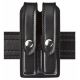 Safariland 78 Slim Double Mag Pouch, Double Stacked 9mm Mags Gl17, 22, STX Tactical Black 78-83-13