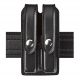 Safariland 78 Slim Double Mag Pouch, Glock 20 10mm 4.6in., Glock 21 .45 Cal., STX Tactical OD W/ Black Plastic Snap 78-383-56PBL