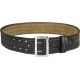 Safariland 87 Suede Lined Belt, Chrome Buckle, Basket Black, Waist 36 in