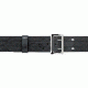 Safariland 87 Suede Lined Belt, Plain Black, Chrome Buckle - Waist 38 in