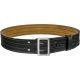 Safariland 87 Suede Lined Belt, Plain Black, Chrome Buckle - Waist 40 in