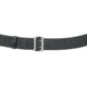 Safariland 872 Suede Lined Contour Belt-Chrome Buckle-2.25in, Black, Nylon Look Finish Size-40in 872-40-26