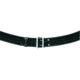 Safariland 872 Suede Lined Contour Belt-Chrome Buckle-Black, 2.25in, Nylon Look Finish Size-34in 872-34-26
