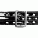 Safariland 87V Suede Lined hook and Loop Chrome Buckle Hi Gloss Safarilaminate Belt, 40 in