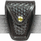 Safariland 90 Cuff Case, Plain Black, Brass Snap 90-2B