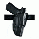 Safariland ALS Belt Holster, Right Hand, STX Plain Black 1.5in. Belt Slots w/Cut Outs for 1.75in., 2in. and 2.25in. Belt Slops with 1in. Drop 6377-180-411-DM