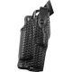Safariland 6360 Level III Retention ALS/SLS Duty Mid-Ride Holster, Springfield Armory 1911-A1 Operator, Right Hand, STX Basket Weave, Black, 6360-560-81