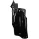 Safariland 6360 Level III Retention ALS/SLS Duty Mid-Ride Holster, Smith &amp; Wesson M&amp;P 9/Smith &amp; Wesson M&amp;P 40, Left Hand, STX Hi Gloss, Black, 6360-2192-92