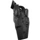 Safariland 6360 Level III Retention ALS/SLS Duty Mid-Ride Holster, Colt 1911 Government, Left Hand, STX Basket Weave, Black, 6360-53-482