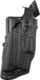 Safariland 6360 Level III Retention ALS/SLS Duty Mid-Ride Holster, SIG Sauer P229R, Right Hand, STX Basket Weave, Black, 6360-7442-481
