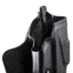 Safariland ALS Paddle Holster, Left Hand, STX Plain Black 1.5in. Belt Slots w/Cut Outs for 1.75in., 2in. and 2.25in. Belt Slops with 1in. Drop 6378-319-412-DM