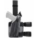 Safariland 6304 ALS/SLS Drop-Leg Tactical Holster, Single Strap Leg Shroud, Right Hand, STX Tactical, Black, 6304-825-131-SP10