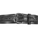Safariland Border Patrol Belt w/ Buckle, 2.25in. with Velcro, Basket Black, Size - 34 in. 146V-34-4