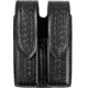 Safariland Double Handgun Magazine Pouch - Basket Black, Ambidextrous 772104HS