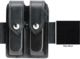 Safariland Double Mag Pouch w/Flap Plain Black Colt 1911 78-53-2