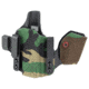 Safariland INCOG-X, Joint Collaboration with Haley Strategic, Inside the Waistband Holster, Fits Glock 17/19, Integrated Magazine Caddy, Microfiber Suede Wrapped Boltaron Construction, Woodland Camo, Right Hand, 1341348