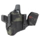 Safariland INCOG-X, Joint Collaboration with Haley Strategic, Inside the Waistband Holster, Fits Glock 17/19 with Light, Integrated Magazine Caddy, Microfiber Suede Wrapped Boltaron Construction, Multicam Black, Right Hand, 1341383