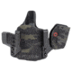 Safariland INCOG-X, Joint Collaboration with Haley Strategic, Inside the Waistband Holster, Fits Glock 17/19 with Light, Integrated Magazine Caddy, Microfiber Suede Wrapped Boltaron Construction, Multicam Black, Right Hand, 1341336