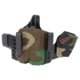 Safariland INCOG-X, Joint Collaboration with Haley Strategic, Inside the Waistband Holster, Fits Glock 43X/48 with Light, Integrated Magazine Caddy, Microfiber Suede Wrapped Boltaron Construction, Woodland Camo, Right Hand, 1341405