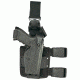Safariland Legshroud w/ Harness Holster, Black, 6005-6-123-MS17