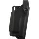Safariland 6280 Level II Retention Mid-Ride Holster, Right Hand, Black, 6280-5621-131-SH