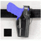 Safariland 6280 Level II Retention Mid-Ride Holster, Right Hand, Black, 6280-53-61-S