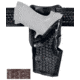Safariland 295 Mid-Ride Level-II Retention S&amp;W 40F 4 1/2in. Basket Weave Brown Right Hand 295-40-071
