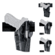 Safariland Model 2955 Low-Ride Level-II Duty Glock Holster, Plain, Basket Weave, Nylon, Hi Gloss