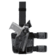 Safariland Model 6004 SLS Drop-Leg Holster, Glock 17/22/31 w/ITI M3 Light, Right Hand, Plain Black, 6004-832-121