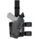 Safariland Model 6304RDS-SP10 ALS/SLS Drop Leg Holster, S&amp;W M&amp;P 9L 5in w/o Thumb Safety w/SF X200/X300, RH, Plain, No Thumb Safety, Single Strap, Drop Flex Adapter, FDE, 6304RDS-8192-551-MS25