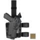 Safariland Model 6304RDS-SP10 ALS/SLS Drop Leg Holster, S&amp;W M&amp;P 9mm/.40 &amp; M&amp;P 2.0 .40 only w/Sure Fire X300, Right Hand, Plain, Single Strap, Drop Flex Adapter, Flat Dark Earth, 6304RDS-2192-551-MS25