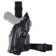 Safariland Model 6354RDS-SP10 ALS Drop Leg Holster, S&amp;W M&amp;P 9L 5in w/o Thumb Safety w/SF X200/X300, Left Hand, STX Plain, No Thumb Safety, Single Strap, Black, 6354RDS-8192-132-SP10