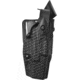 Safariland Model 6360 ALS/SLS Mid-Ride Level-III Duty Holster, Glock 19/23/32 w/ITI M3 Light, Left Hand, STX Basket Weave Black, 6360-2832-482