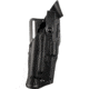 Safariland Model 6360 ALS/SLS Mid-Ride Level-III Duty Holster, Glock 20/21 w/ITI M3 Light, Left Hand, STX Plain Black, 6360-3832-412