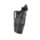 Safariland Model 6360 Als/sls Mid-ride, Level Iii Retention Duty Holster For Glock 19 Gens 1-4 W/ Light/laser, Stx Plain, 6360-28321-411