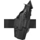Safariland 6362 ALS/SLS Hi-Ride UBL Level III Retention OWB Duty Holster, Glock 20 Gen 1-4 w/ Light, Left, STX Basketweave, Black, 1197516