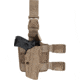 Safariland Model 6385 Als Omv Tactical Holster W/ Quick Release Leg Strap For Glock 17 W/ Light, Fde Brown - 1208641
