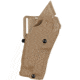 Safariland Model 6390rds Als Mid-ride Level I Retention Duty Holster, Coyote Brown - 6390RDS-7502-761