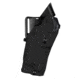 Safariland 6390RDS ALS Mid-Ride Level I Retention Glock Duty Holster, Glock 19/19X/23/45, Streamlight TLR-7, Right, Cordura, Black, 1333044