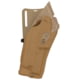 Safariland 6395RDS ALS Low-Ride Level I Retention Duty Holster, Fn 509 w/ Light, Coyote Brown, 6395RDS-2702-762