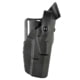 Safariland Model 7280 7TS SLS Mid-Ride, Level II Retention Duty Holster for Glock 22 Gen 5, Black, STX Plain, 825, Left, 1329806