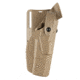 Safariland 7TS SLS Low Ride Level II Retention Duty Holster, Left Hand, STX Plain, FDE Brown, 7285-2192-552